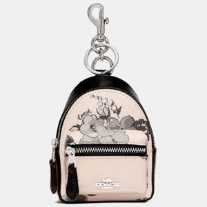 Coach Backpack Coin Case With Fairy Tale Print